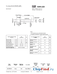 Datasheet XLUG32D14V manufacturer SunLED