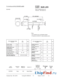Datasheet XLUG56D manufacturer SunLED