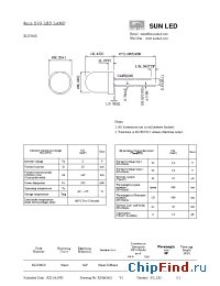 Datasheet XLUG81D manufacturer SunLED