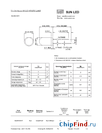 Datasheet XLUR53D5V manufacturer SunLED