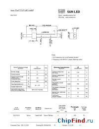 Datasheet XLUY13D manufacturer SunLED