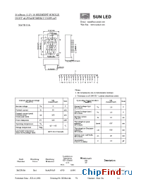 Datasheet XLUY65D manufacturer SunLED