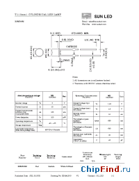 Datasheet XSMR58M manufacturer SunLED