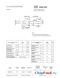 Datasheet XSUR58W manufacturer SunLED