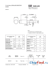 Datasheet XTNI53W manufacturer SunLED