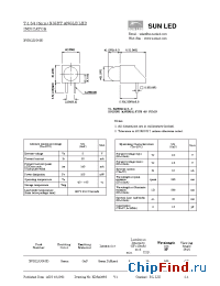 Datasheet XVB1LUG50D manufacturer SunLED
