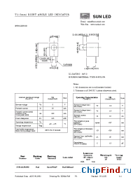 Datasheet XVB1LUR32D manufacturer SunLED
