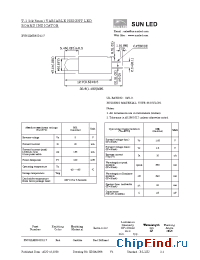 Datasheet XVN1LMR53D12.7 manufacturer SunLED