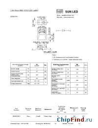 Datasheet XZBB53W-1 manufacturer SunLED