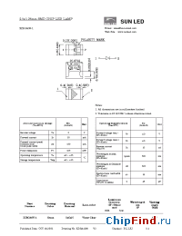 Datasheet XZBG54W-1 manufacturer SunLED