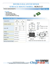 Datasheet SGM-3-13 manufacturer Synergy