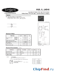 Datasheet 05B4B48 manufacturer Synsemi
