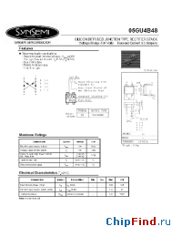 Datasheet 05GU4B48 manufacturer Synsemi