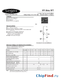 Datasheet 1F4 manufacturer Synsemi