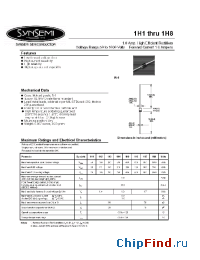 Datasheet 1H4 manufacturer Synsemi