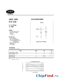 Datasheet 1N4729 manufacturer Synsemi