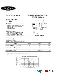 Datasheet SZ1033 manufacturer Synsemi