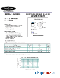 Datasheet SZ554D manufacturer Synsemi