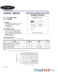 Datasheet SZ606A manufacturer Synsemi