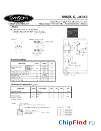 Datasheet U05J4B48 manufacturer Synsemi
