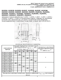 Datasheet КЦ303Б manufacturer Завод Точных Приборов