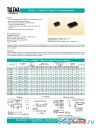 Datasheet TE_-300B-J manufacturer Talema