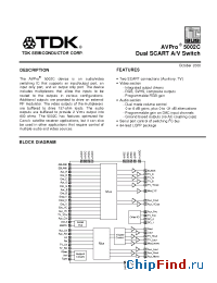 Datasheet 5002C-CGT manufacturer TDK