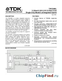 Datasheet 73K324BL-IGT manufacturer TDK
