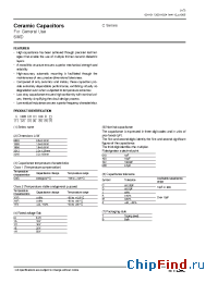 Datasheet C1005C0G1H181J manufacturer TDK