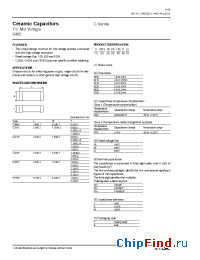 Datasheet C1608C0G2A474MB manufacturer TDK