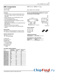Datasheet MZA2010D121C manufacturer TDK