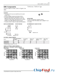 Datasheet TCM1210-201-2P manufacturer TDK