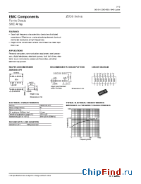Datasheet ZBDS5101-8PT manufacturer TDK