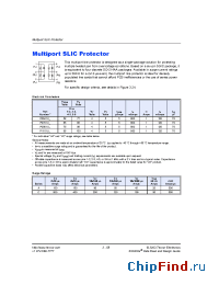 Datasheet P0721UC manufacturer Teccor