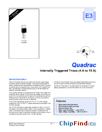 Datasheet Q4004LT manufacturer Teccor
