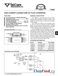 Datasheet TC962COE manufacturer TelCom