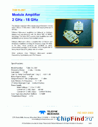 Datasheet TGM-20-2001 manufacturer Teledyne