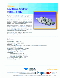 Datasheet TMT-4-0503 manufacturer Teledyne
