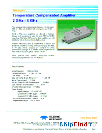Datasheet TMT-4-2004 manufacturer Teledyne