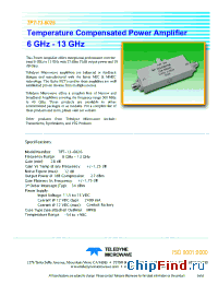 Datasheet TPT-13-6036 manufacturer Teledyne
