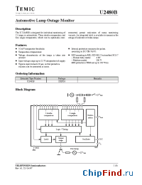 Datasheet U2480B manufacturer TEMIC