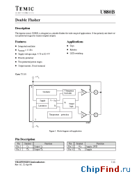Datasheet U880B manufacturer TEMIC