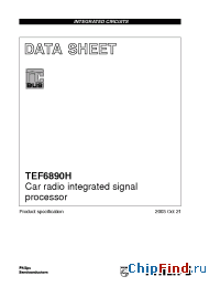 Datasheet TEF6890H manufacturer THAT