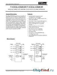 Datasheet THC63LVDM63R manufacturer THine