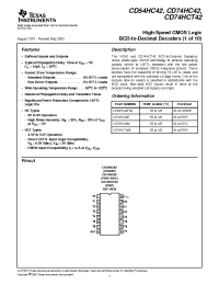 Datasheet 5962-8682101EA manufacturer TI
