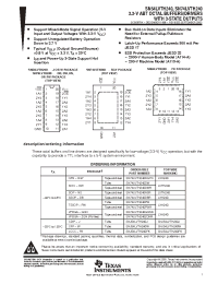 Datasheet 5962-9950801QSA manufacturer TI
