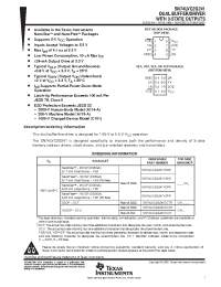 Datasheet 74LVC2G241DCURG4 manufacturer TI