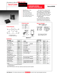Datasheet 78SR205VC manufacturer TI