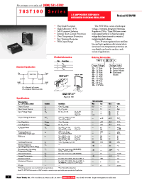 Datasheet 78ST109HC manufacturer TI