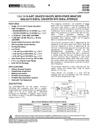 Datasheet ADS7868IDBVR manufacturer TI